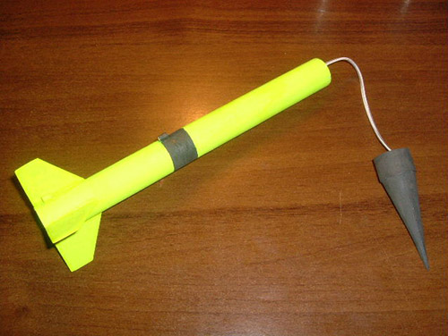 устройство парашюта для модели ракеты